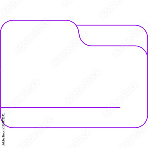 Folder icon single icon vector illustration
