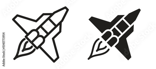 Space shuttle icon