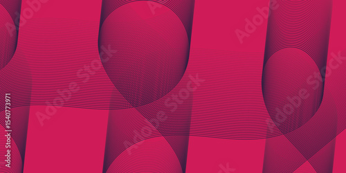 Artistic blend line of colors creating shape on curve wavy line dynamic overlapping modern abstract background, color line art smooth wave lines for modern design twisted curve blend effect texture.