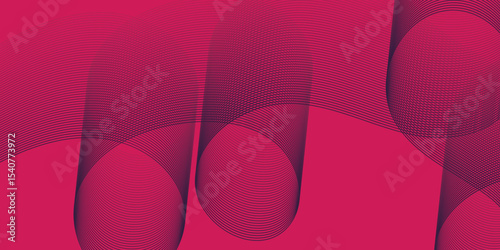 Artistic blend line of colors creating shape on curve wavy line dynamic overlapping modern abstract background, color line art smooth wave lines for modern design twisted curve blend effect texture.
