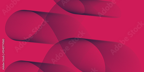 Artistic blend line of colors creating shape on curve wavy line dynamic overlapping modern abstract background, color line art smooth wave lines for modern design twisted curve blend effect texture.
