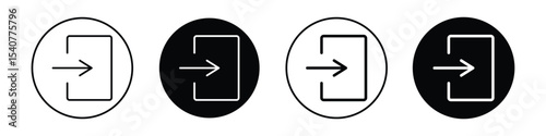 Sign out icon