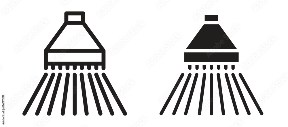 Fototapeta premium Shower down icon