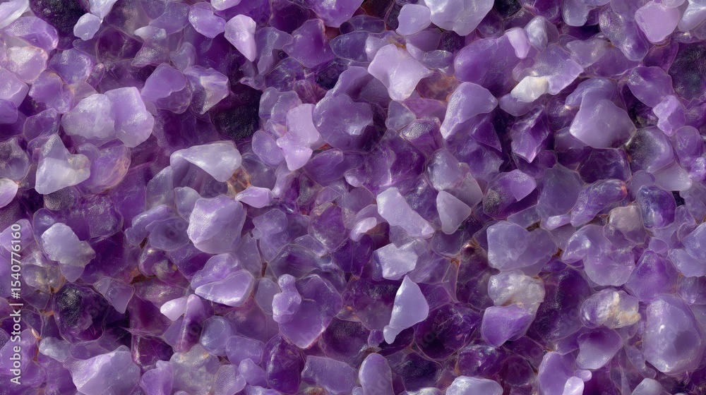 Vibrant purple amethyst crystals form stunning natural gemstone textured background Vibrant purple amethyst crystals form stunning natural gemstone textured background