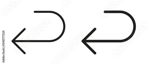 Send back icon