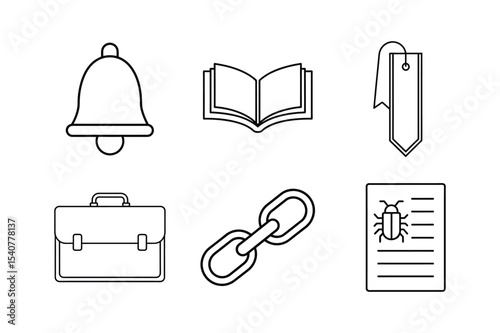 set of vector icons for Christmas vector art 