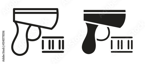 Scanner gun icon