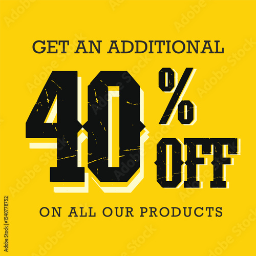 Coupon percentage discount sale tags.