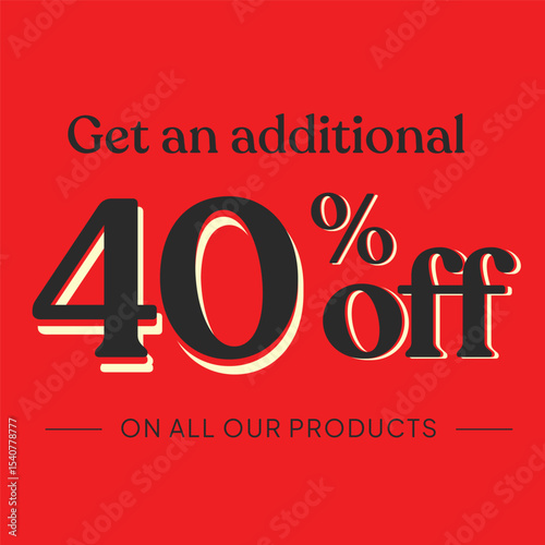 Coupon percentage discount sale tags.
