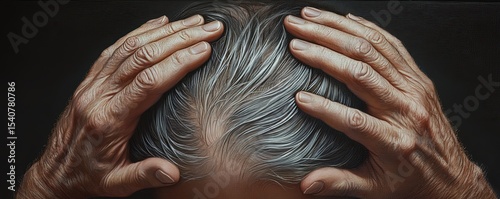 Hair with Hands on Head