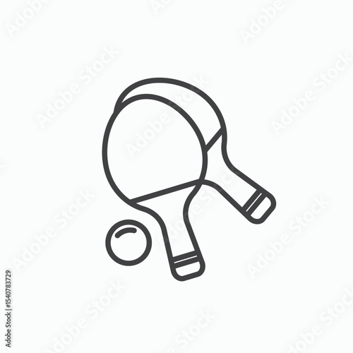 Ping pong icon