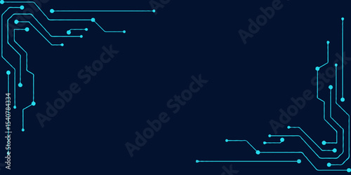 Future Technology Connection Background 