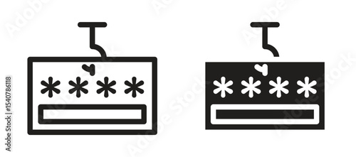 Password phishing icon