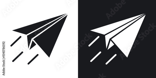 Paper plane icon
