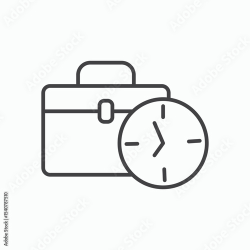 Office time icon