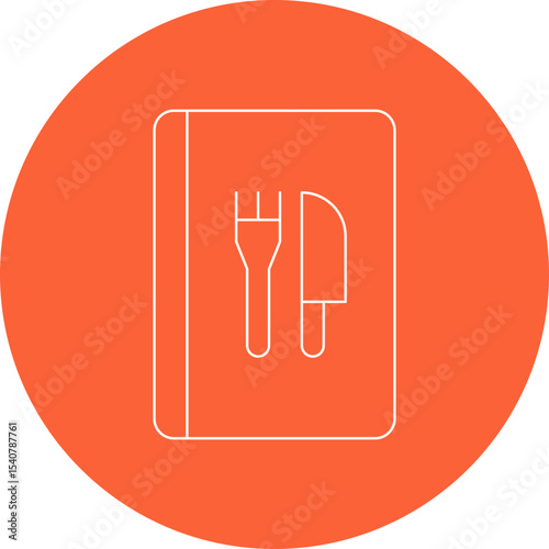 Menu icon 4 single icon vector illustration