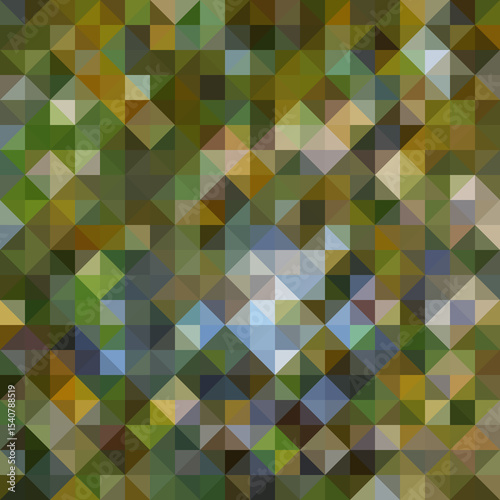 Colorful polygonal abstract background. Low poly effect. Polygon backdrop.