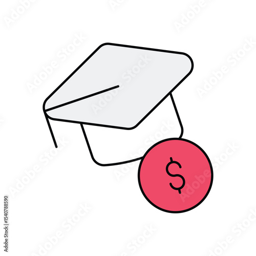 Business Education Vector icon