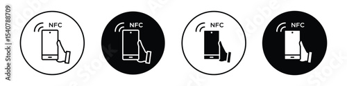 NFC communication icon