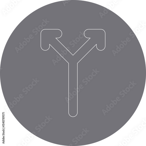 Up ward arrow icon single icon vector illustration