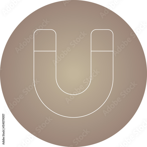 Magnet single icon vector illustration