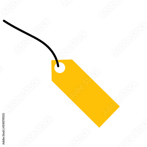 blank price tag. price tag icon. vector illustration of price tag, brand, discount of a product.