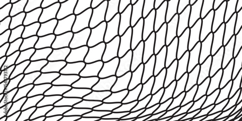Mesh texture for fishing nets. Seamless pattern for sportswear or soccer goal, volleyball net, basketball hoop. modern vector