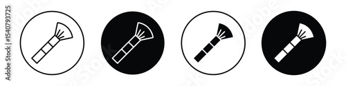 Makeup brush icon