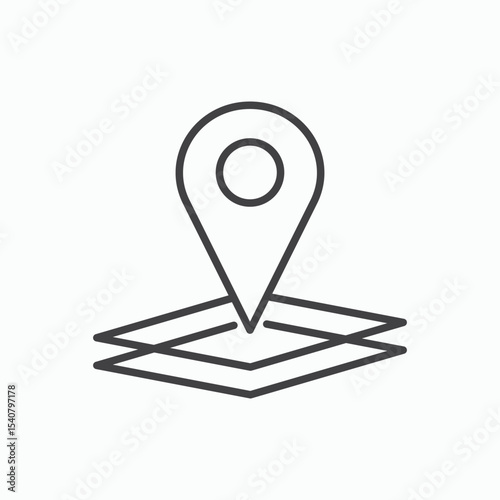 Land layer location icon