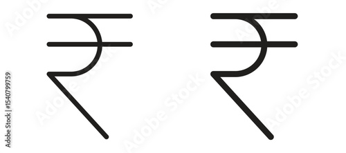 Indian rupee icon