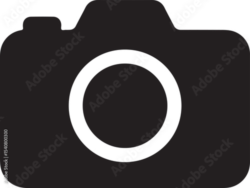 High-Quality Camera Icon Professional Photography Symbol
