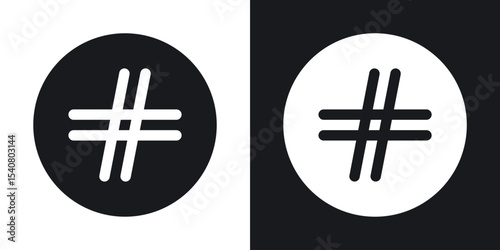 Hashtag icon
