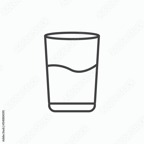 Half Glass icon