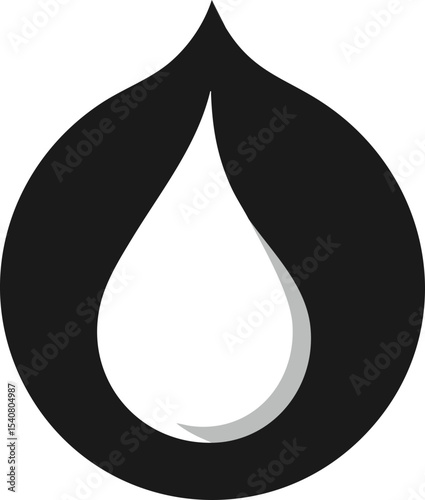 Simple and Clean Water Drop Icon Design Ideas for 2024