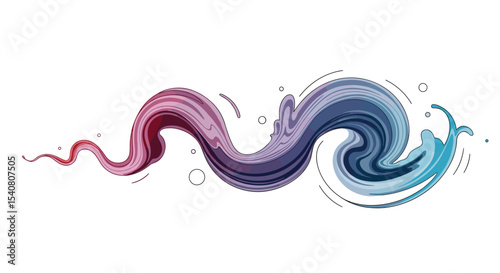 The Enchanting Dance of Colors A Symphony of Hues in Constant Motion and Flow