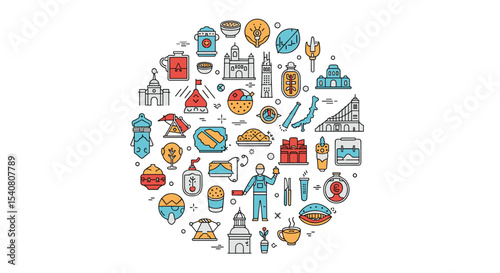 World Cultural Heritage and Famous Tourist Attractions: The Great Travel Destinations Collection and Journey