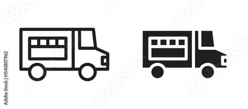 Food truck icon