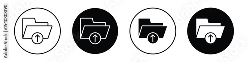 Folder upload icon