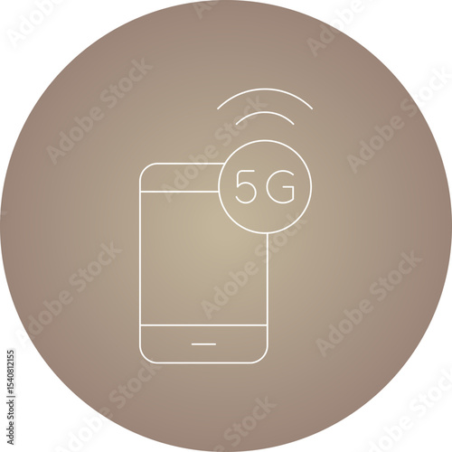 Network single icon vector illustration