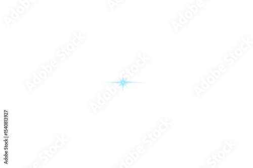Luminous Celestial Burst: A Glowing Light Effect