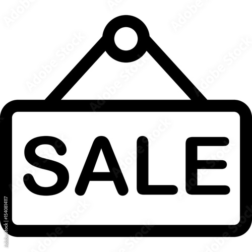 Online sale single icon vector illustration