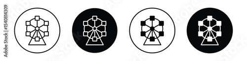 Ferris wheel icon