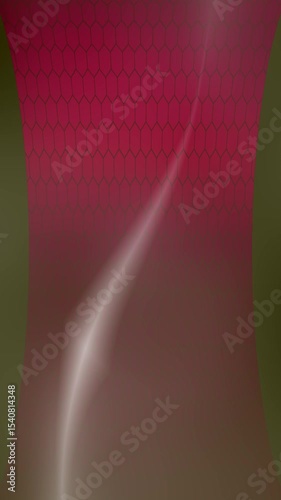 Colorful green abstract background with smooth lines and soft gradient waves