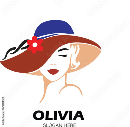 Feminine logo, Woman logo