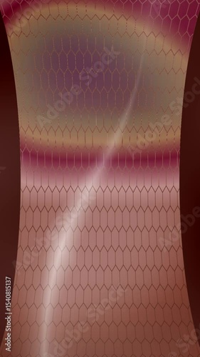 Futuristic technology background with circular patterns and metallic digital design