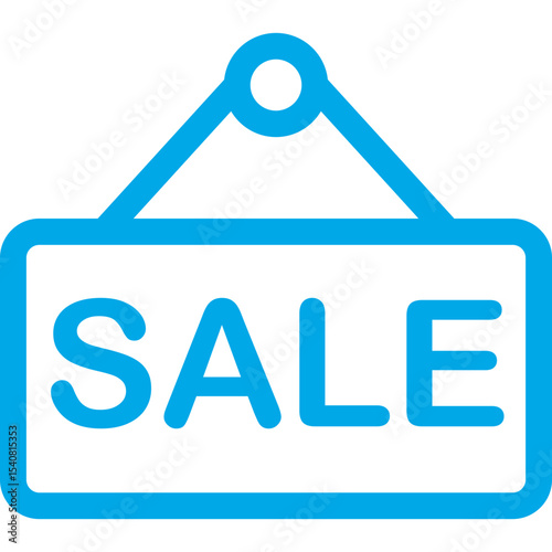 Online sale single icon vector illustration