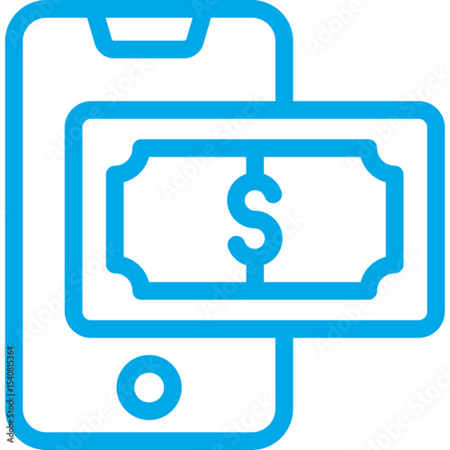 Online transcation single icon vector illustration