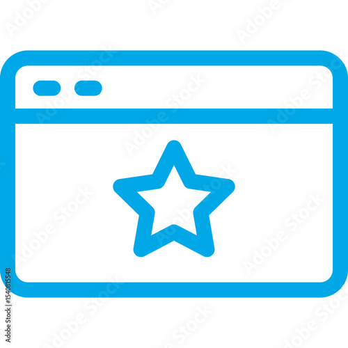 Website single icon vector illustration