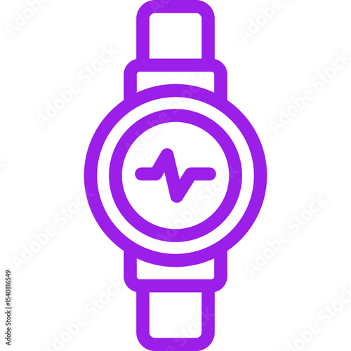 Smartwatch single icon vector illustration
