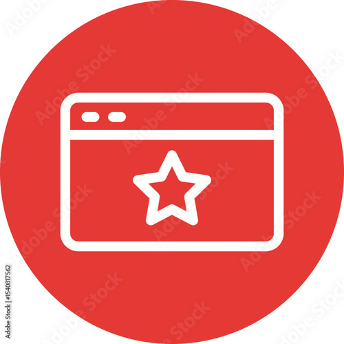 Website single icon vector illustration